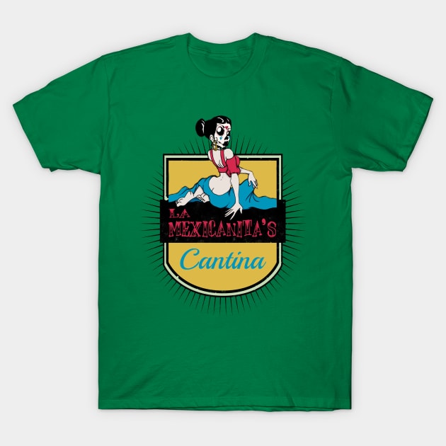 La Mexicanita's Cantina T-Shirt by WHOartedLA